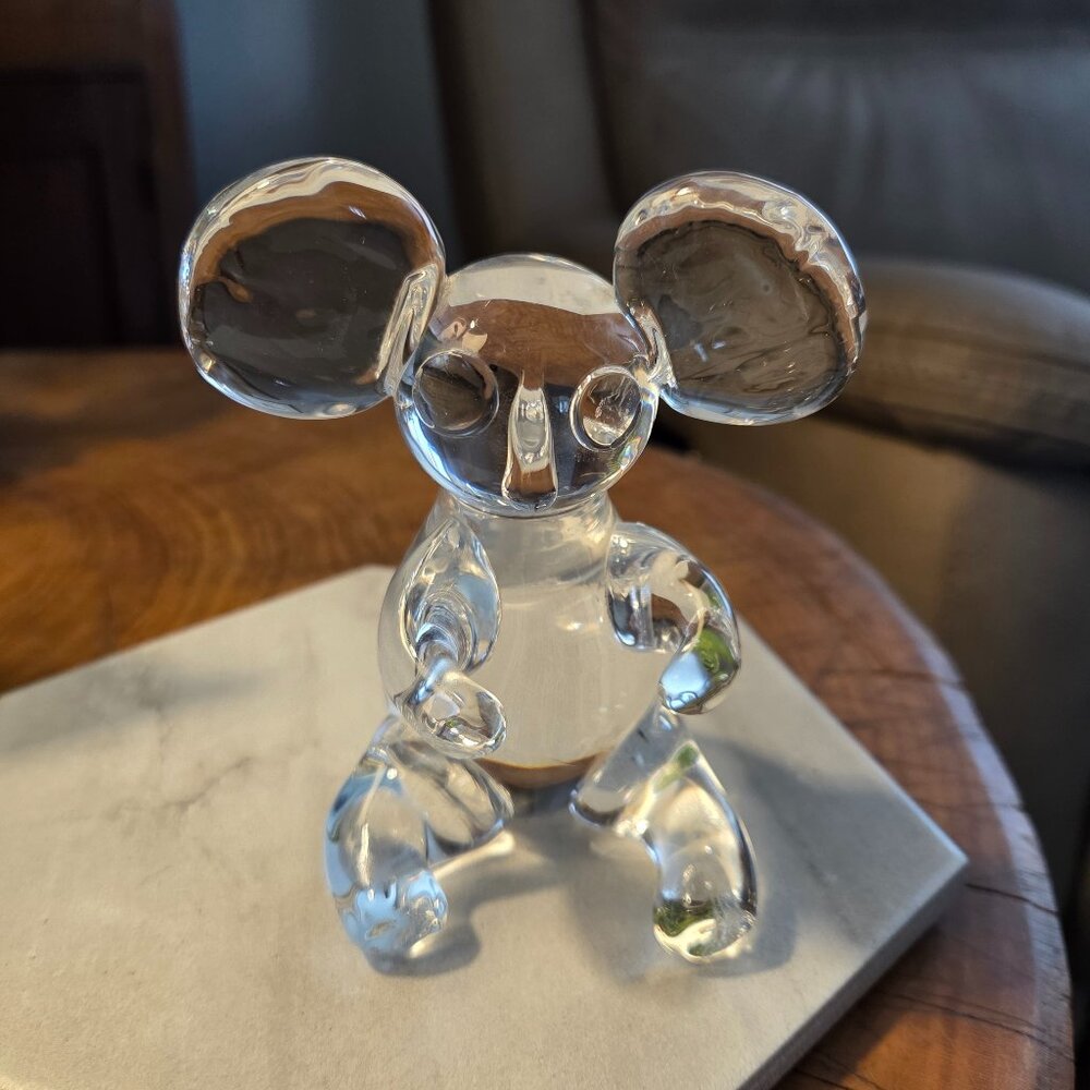 Crystal Koala Bear Figurine Paperweight, 5" tall